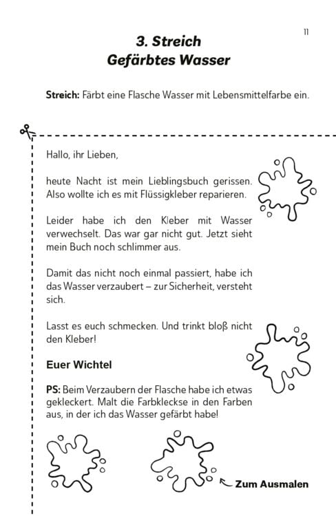 Produktbild: Die lustigsten Wichtelbriefe f&uuml;r Kinder | Zum Ausschneiden & sofort Verwenden | Interaktives Adventskalender-Buch mit Wichtelstreichen f&uuml;r die Wichtelt&uuml;r & Mitmach-Elementen | F&uuml;r Erstleser und Grundsch&uuml;ler ab der 1. Klasse