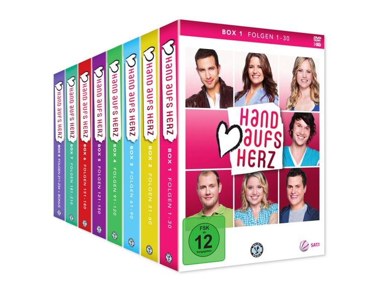 Produktbild: Hand aufs Herz LTD. - Gesamtset [24 DVDs]