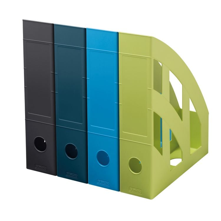 Produktbild: Herlitz Stehsammler A4-C4 classic Herlitz recycling Blauer Engel intensiv hellgr&uuml;n