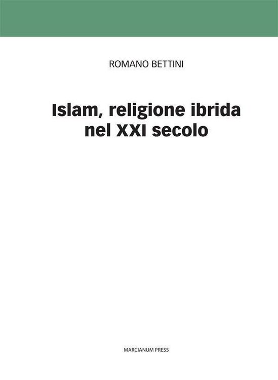 Produktbild: Islam, religione ibrida del XXI secolo