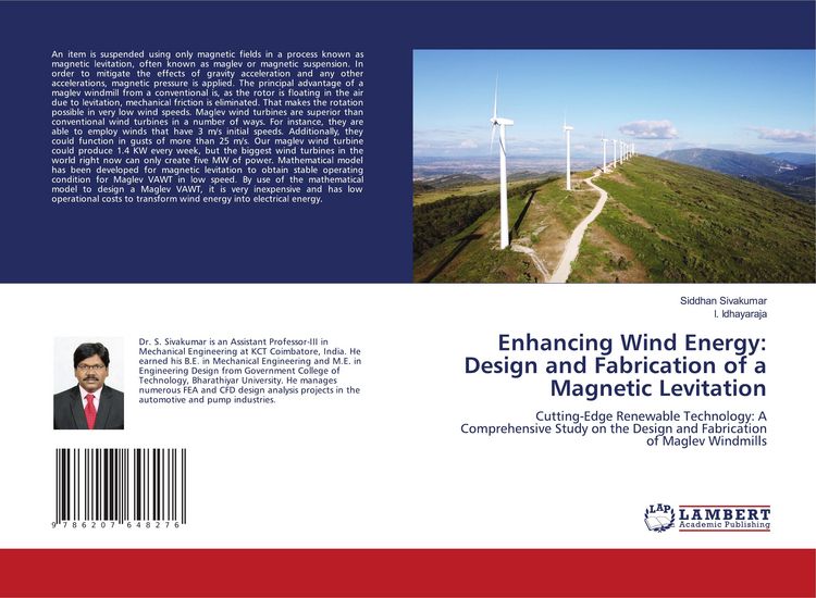 Produktbild: Enhancing Wind Energy: Design and Fabrication of a Magnetic Levitation