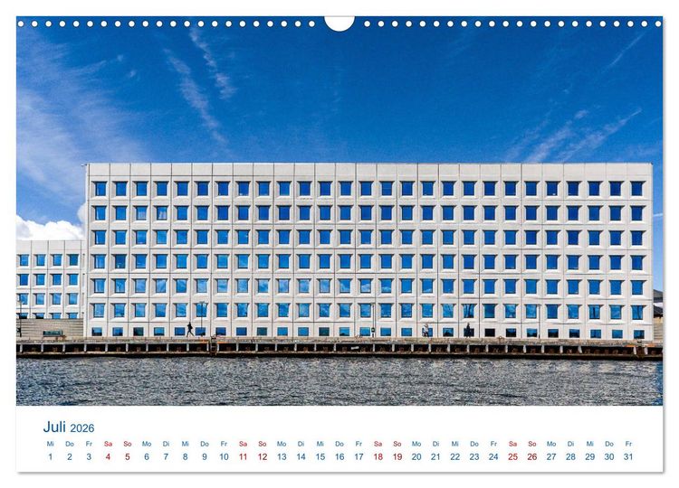 Produktbild: Sch&ouml;nes Kopenhagen (Wandkalender 2026 DIN A3 quer), CALVENDO Monatskalender