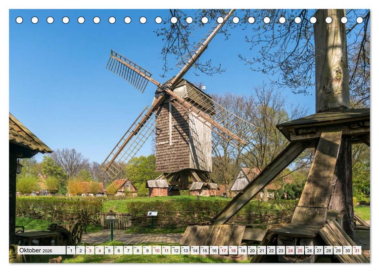Produktbild: Lebenswertes M&uuml;nster (Tischkalender 2026 DIN A5 quer), CALVENDO Monatskalender