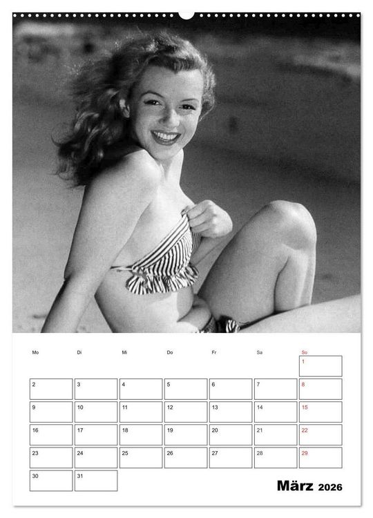 Produktbild: Marilyn Monroe. Weltstar und Sexsymbol (hochwertiger Premium Wandkalender 2026 DIN A2 hoch), Kunstdruck in Hochglanz