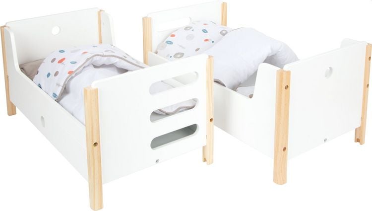 Produktbild: small foot 11811 - Puppenhochbett, Little Button, Etagen-Puppenbett, Holz