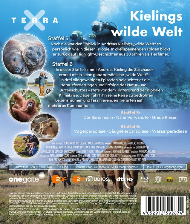 Produktbild: Terra X: Kielings wilde Welt (Staffel 5 & 6)