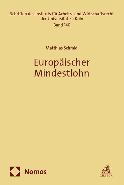 Produktbild: Europ&auml;ischer Mindestlohn
