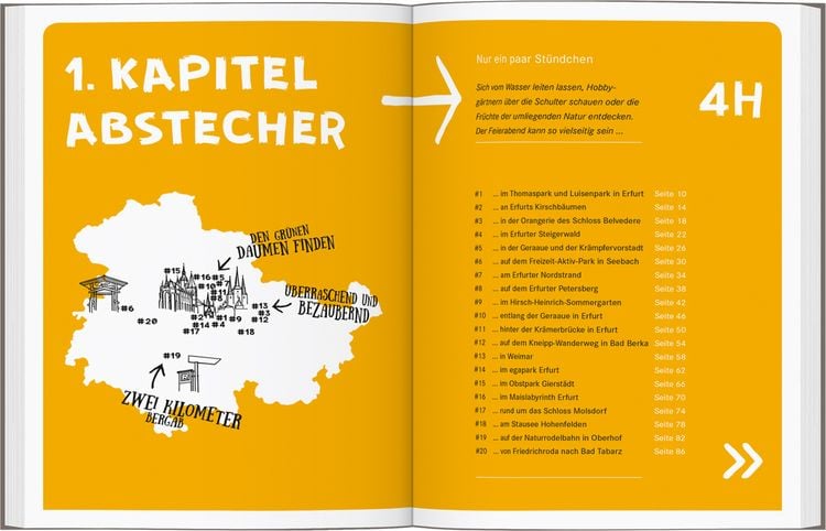 Produktbild: 52 kleine & große Eskapaden Erfurt und Thüringer Wald