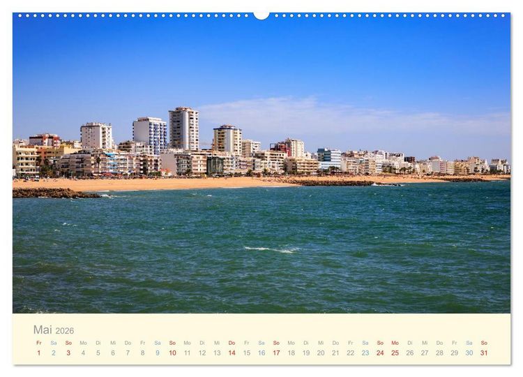 Produktbild: Algarve - Portugals goldene K&uuml;ste (Wandkalender 2026 DIN A2 quer), CALVENDO Monatskalender