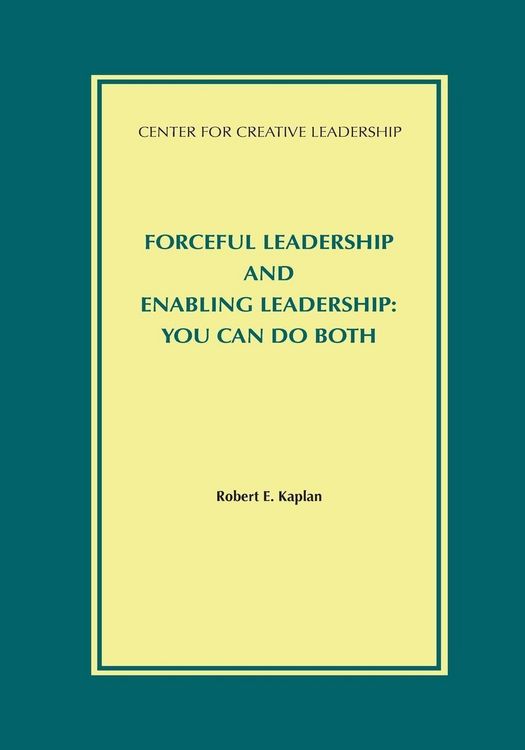 Produktbild: Forceful Leadership and Enabling Leadership: You Can Do Both
