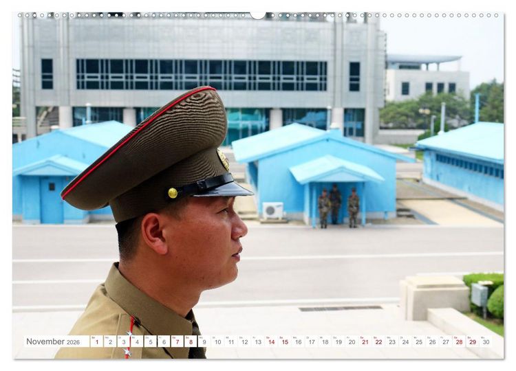 Produktbild: NORDKOREA Das Reich des Kim Jong-un (Wandkalender 2026 DIN A2 quer), CALVENDO Monatskalender