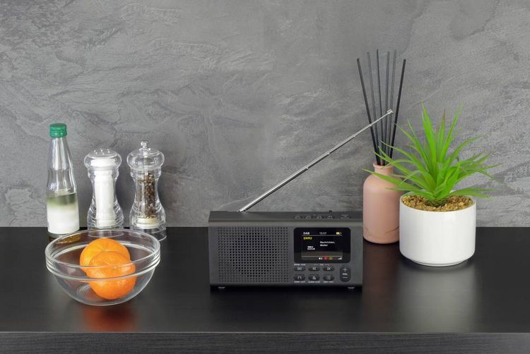 Produktbild: Dynavox DBT200 Taschenradio DAB+, FM Bluetooth&reg;, DAB+ Schwarz