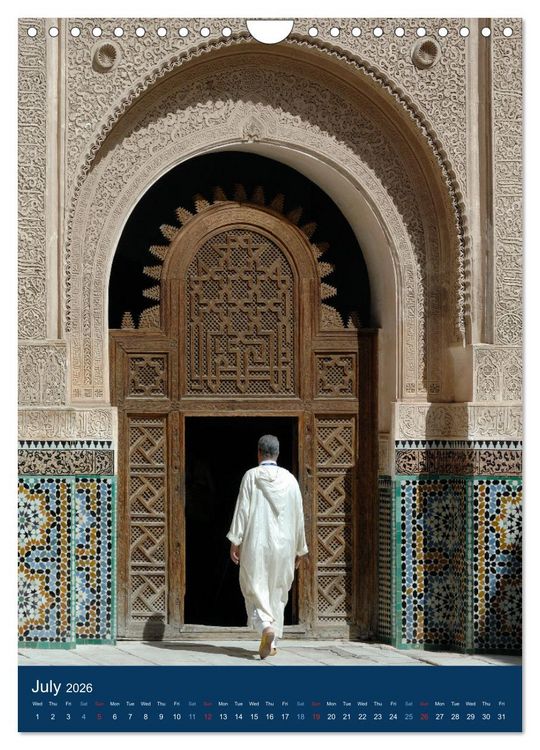 Produktbild: Oriental Doors (Wall Calendar 2026 DIN A4 portrait), CALVENDO 12 Month Wall Calendar