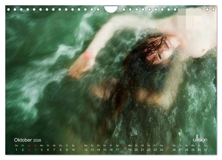 Produktbild: OPHELIA, sinnlich - mystisch - sehnsuchtsvoll (Wandkalender 2026 DIN A4 quer), CALVENDO Monatskalender