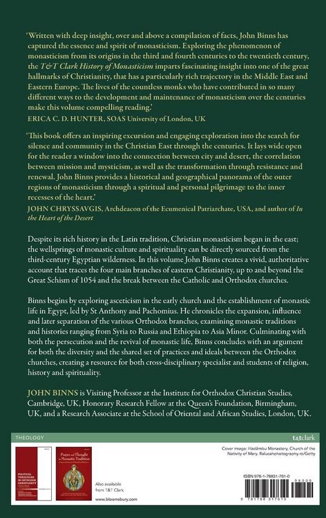 Produktbild: The T&T Clark History of Monasticism