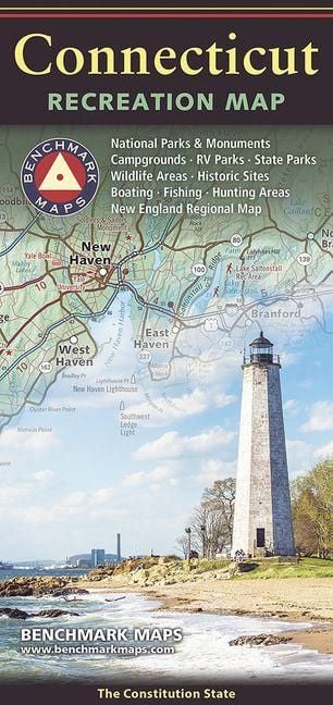 Produktbild: Connecticut Recreation Map