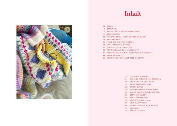 Produktbild: Runastrikk: dein pers&ouml;nliches Strickjournal f&uuml;r Gl&uuml;ck & Inspiration