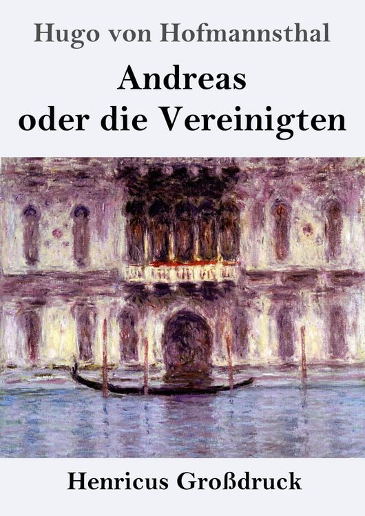 Produktbild: Andreas oder die Vereinigten (Gro&szlig;druck)