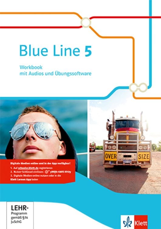 Produktbild: Blue Line 5. Workbook mit Audios und Übungssoftware 9. Schuljahr. Ausgabe 2014