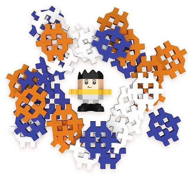 Connect Bausteine Set Pocket Boy ‚Adi‘ – 35 Teile, Inkl. Figur, Für Kinder Ab 4 Jahren