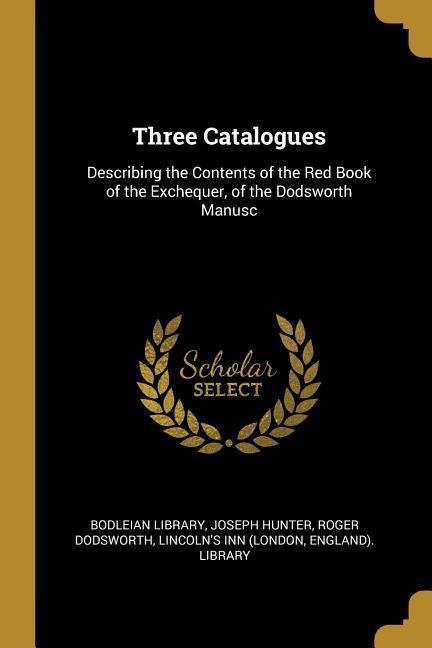Produktbild: Three Catalogues