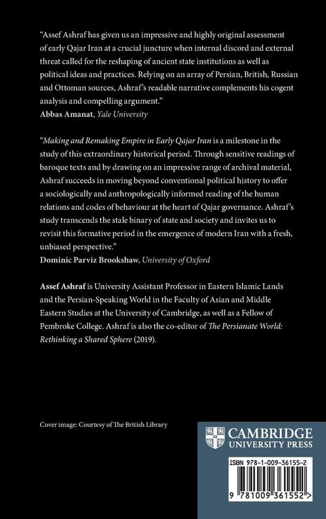 Produktbild: Making and Remaking Empire in Early Qajar Iran