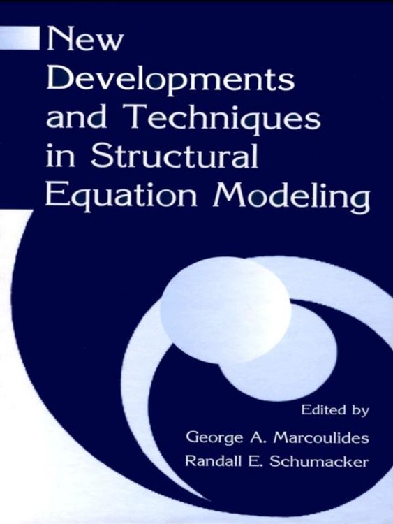 Produktbild: New Developments and Techniques in Structural Equation Modeling