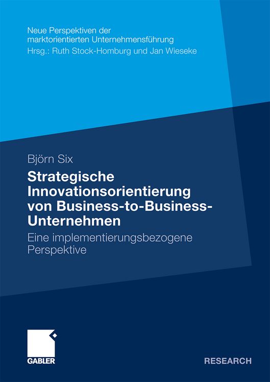 Produktbild: Strategische Innovationsorientierung von Business-to-Business-Unternehmen