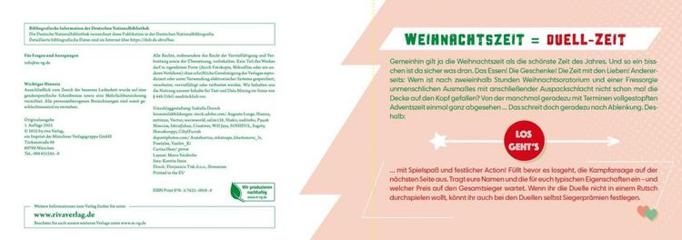 Produktbild: Mit dir spiele ich am liebsten &ndash; Das ultimative Weihnachtsduell-Buch