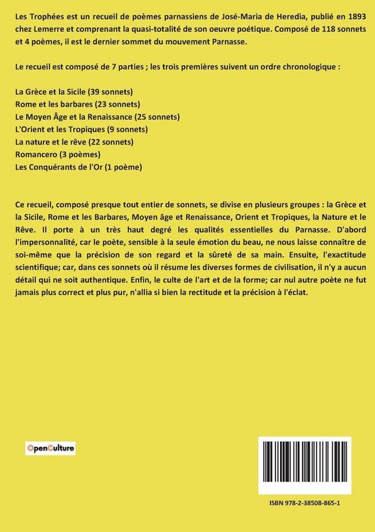 Produktbild: Les Troph&eacute;es