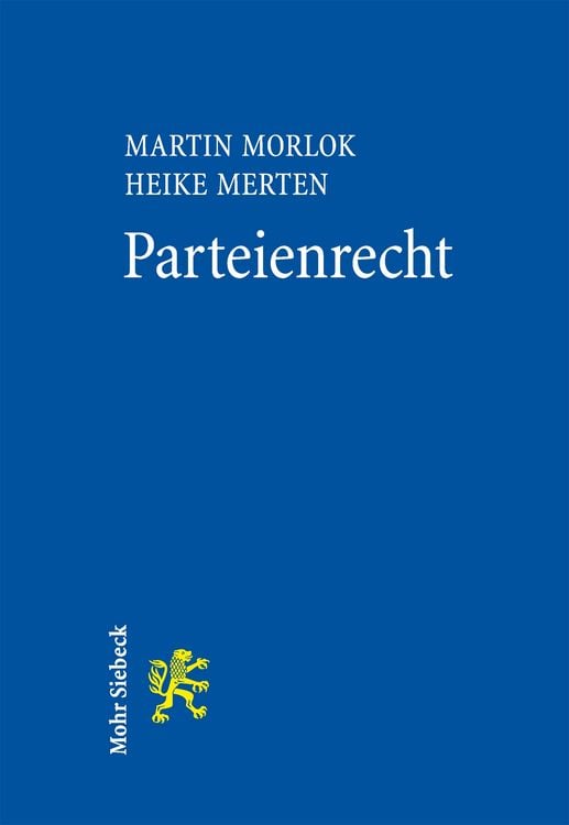 Produktbild: Parteienrecht