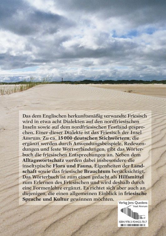 Produktbild: W&ouml;rterbuch Deutsch - Amrumer Friesisch / wurdenbuk sjiisk - &ouml;&ouml;mrang