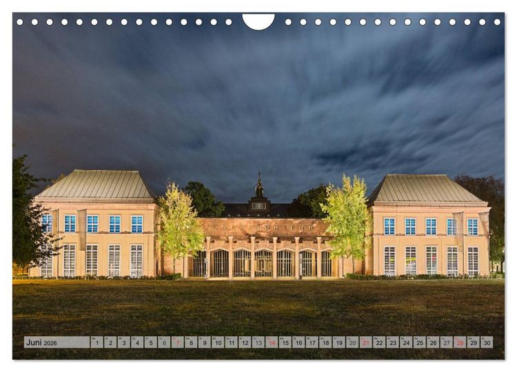 Produktbild: Leipzig - Fotografiert bei Nacht von Michael Allmaier (Wandkalender 2026 DIN A4 quer), CALVENDO Monatskalender