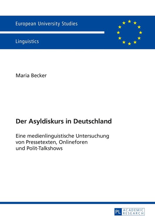 Produktbild: Der Asyldiskurs in Deutschland