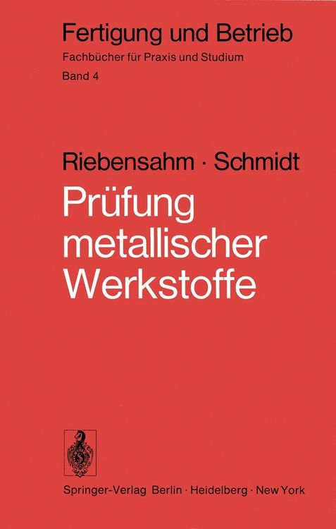 Produktbild: Pr&uuml;fung metallischer Werkstoffe