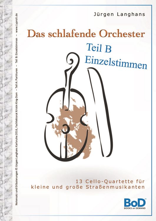 Produktbild: Das schlafende Orchester - Teil B Einzelstimmen