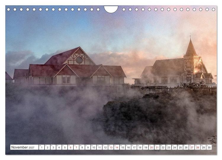 Produktbild: Neuseeland Nordinsel - Das Land der Hobbits und Vulkane (Wandkalender 2027 DIN A4 quer), CALVENDO Monatskalender