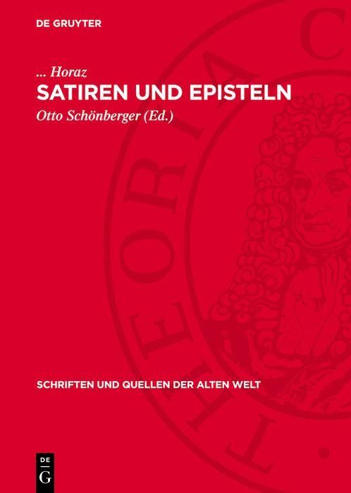 Produktbild: Satiren und Episteln
