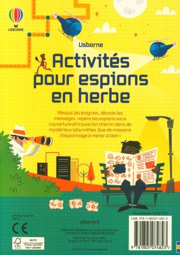 Produktbild: Activit&eacute;s pour espions en herbe
