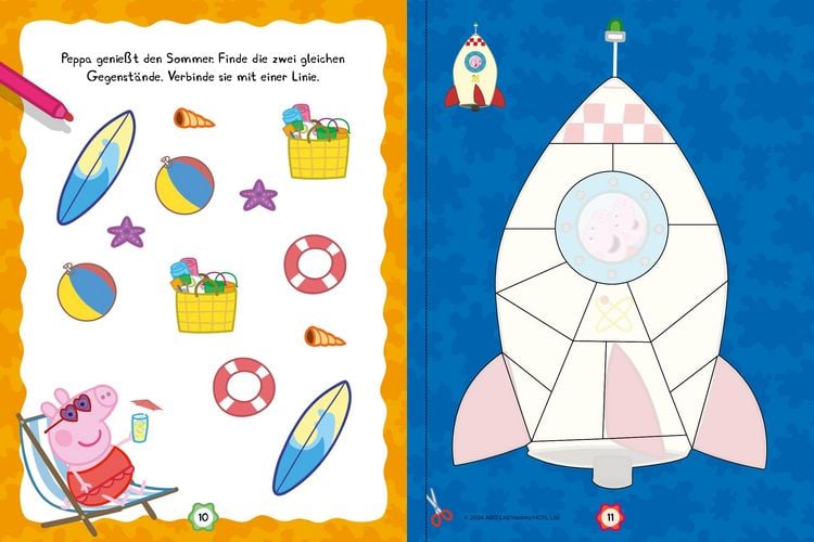 Produktbild: Peppa Pig Meine Sticker-Bilder. Puzzeln mit Stickern