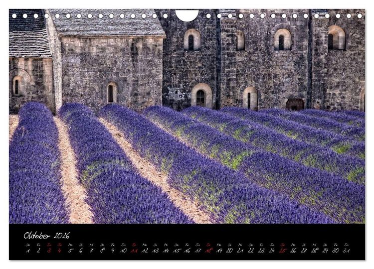 Produktbild: Provence romantique (Wandkalender 2026 DIN A4 quer), CALVENDO Monatskalender