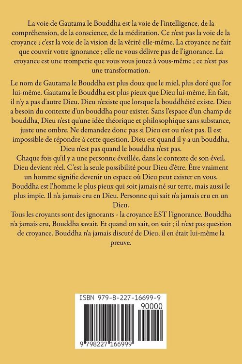 Produktbild: La Voie de Gautama le Bouddha
