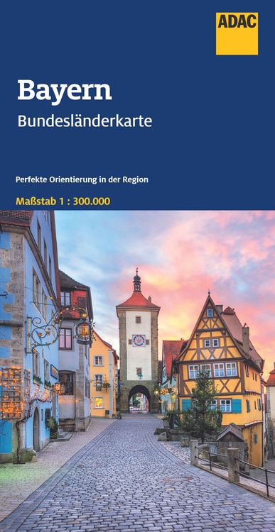 Produktbild: ADAC Bundesl&auml;nderkarte Deutschland 12 Bayern 1:300.000