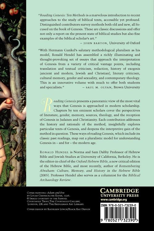 Produktbild: Reading Genesis