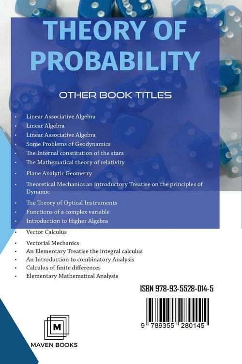 Produktbild: Theory of Probability