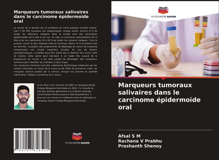 Produktbild: Marqueurs tumoraux salivaires dans le carcinome &eacute;pidermo&iuml;de oral