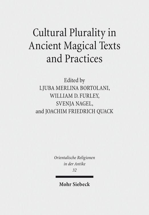 Produktbild: Cultural Plurality in Ancient Magical Texts and Practices