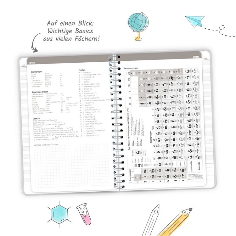 Produktbild: Trötsch Gymnasialplaner Dark 25/26