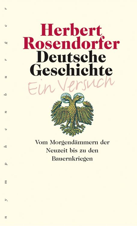 Produktbild: Deutsche Geschichte - Ein Versuch, Bd. 3