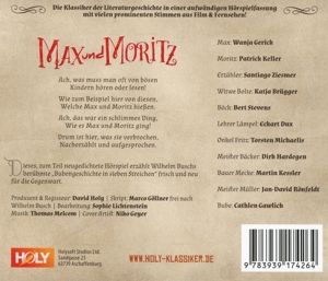 Produktbild: G&ouml;llner, M: Max und Moritz/CD